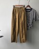 Elastic waist wide leg pants for women's thin Korean version loose new lazy casual pants