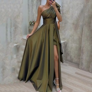 Ladies elegant dress autumn fashion loose dress