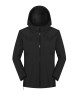 Light Outdoor new waterproof windproof anti-fouling rushing jacket women cardigan hooded Slim hiking camping mountaineering clothing