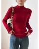 Wool blend yarn high elasticity autumn and winter versatile base sweater